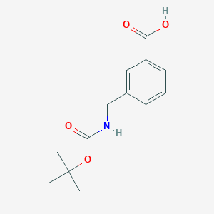 3-(((tert-Butoxycarbonyl)amino)methyl)benzoic acid