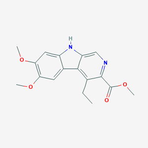 Methyl 6,7-dimethoxy-4-ethyl-beta-carboline-3-carboxylate