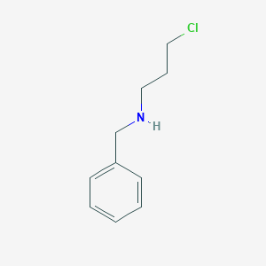 molecular formula C10H14ClN B511039 N-benzyl-3-chloropropan-1-amine CAS No. 42245-33-0