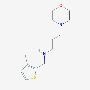 (3-Methyl-thiophen-2-ylmethyl)-(3-morpholin-4-yl-propyl)-amine