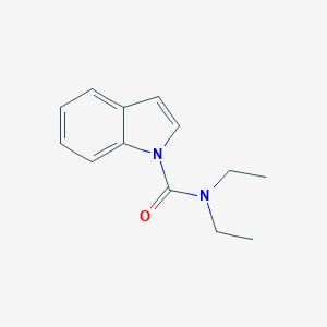 molecular formula C13H16N2O B051106 N,N-Diethyl-1H-indole-1-carboxamide CAS No. 119668-50-7