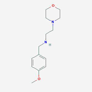 (4-Methoxy-benzyl)-(2-morpholin-4-yl-ethyl)-amine
