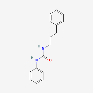 molecular formula C16H18N2O B5110970 1-Phenyl-3-(3-phenylpropyl)urea CAS No. 70622-91-2