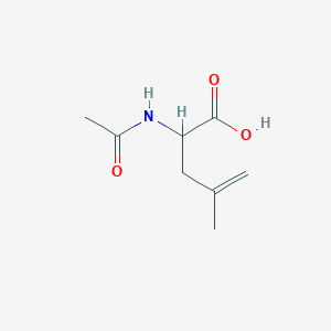 2-Acetamido-4-methylpent-4-enoic acid