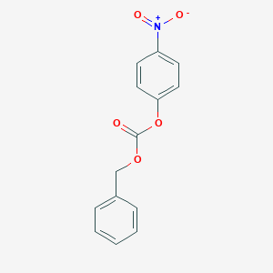 molecular formula C14H11NO5 B051124 Benzyl 4-nitrophenyl carbonate CAS No. 13795-24-9
