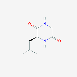 (S)-3-Isobutylpiperazine-2,5-dione