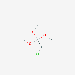 molecular formula C5H11ClO3 B051130 2-Chloro-1,1,1-trimethoxyethane CAS No. 74974-54-2