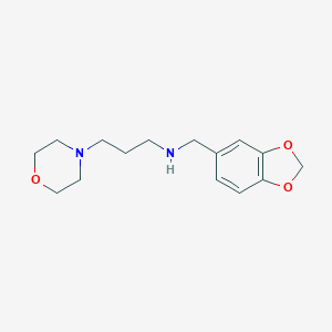 Benzo[1,3]dioxol-5-ylmethyl-(3-morpholin-4-yl-propyl)-amine