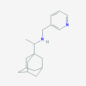 (1-Adamantan-1-yl-ethyl)-pyridin-3-ylmethyl-amine