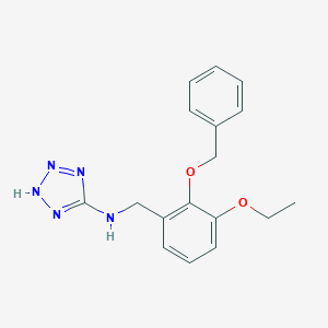 N-[2-(benzyloxy)-3-ethoxybenzyl]-1H-tetrazol-5-amine