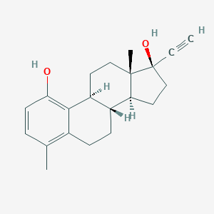 (8S,9S,13S,14S,17R)-17-ethynyl-4,13-dimethyl-7,8,9,11,12,14,15,16-octahydro-6H-cyclopenta[a]phenanthrene-1,17-diol