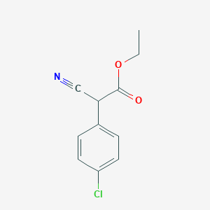 Ethyl 2-(4-chlorophenyl)-2-cyanoacetate