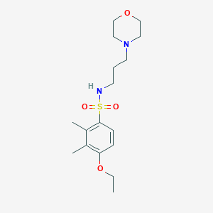 B511608 [(4-Ethoxy-2,3-dimethylphenyl)sulfonyl](3-morpholin-4-ylpropyl)amine CAS No. 929455-01-6