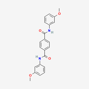 molecular formula C22H20N2O4 B5116540 m-Terephthalanisidide 