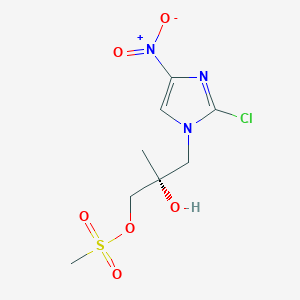 (betaR)-2-Chloro-beta-hydroxy-beta-methyl-4-nitro-1H-imidazole-1-propanol 1-Methanesulfonate