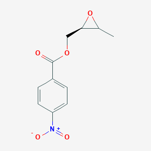 molecular formula C11H11NO5 B051175 (R)-(2-Methyloxiran-2-yl)methyl 4-nitrobenzoate CAS No. 106268-96-6
