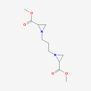 dimethyl 1,1'-(1,3-propanediyl)di(2-aziridinecarboxylate)