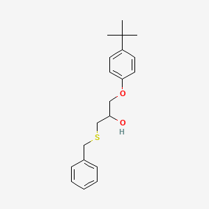 1-(benzylthio)-3-(4-tert-butylphenoxy)-2-propanol