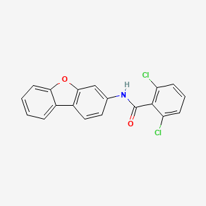 molecular formula C19H11Cl2NO2 B5118005 2,6-dichloro-N-dibenzo[b,d]furan-3-ylbenzamide 