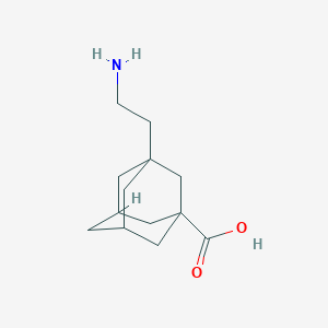 molecular formula C13H21NO2 B5118009 3-(2-aminoethyl)-1-adamantanecarboxylic acid CAS No. 97350-02-2