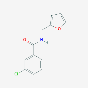 3-chloro-N-(2-furylmethyl)benzamide