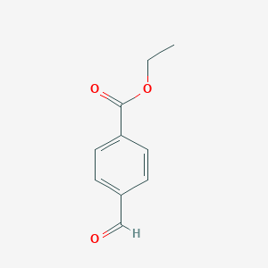 molecular formula C10H10O3 B051194 Ethyl 4-formylbenzoate CAS No. 6287-86-1