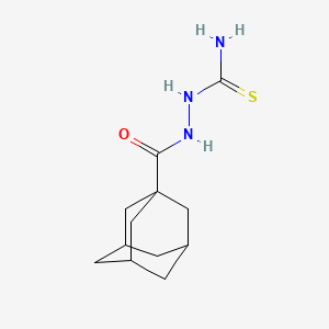 molecular formula C12H19N3OS B5120269 N-(CARBAMOTHIOYLAMINO)ADAMANTANE-1-CARBOXAMIDE 