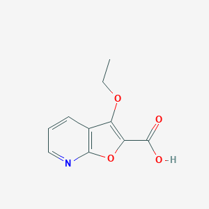 3-Ethoxyfuro[2,3-b]pyridine-2-carboxylic acid
