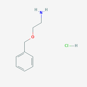molecular formula C9H14ClNO B051211 2-(Benzyloxy)ethanamine hydrochloride CAS No. 10578-75-3