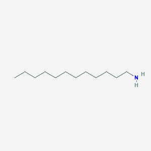molecular formula C12H27N B051217 Dodecylamine CAS No. 124-22-1