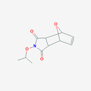 molecular formula C11H13NO4 B5121871 2-Propan-2-yloxy-3a,4,7,7a-tetrahydro-4,7-epoxyisoindole-1,3-dione 