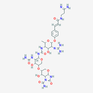 molecular formula C33H49N13O13 B051222 Coumamidine gamma1 CAS No. 121634-35-3