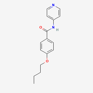 4-butoxy-N-4-pyridinylbenzamide