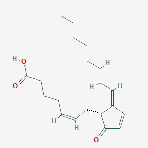 molecular formula C20H28O3 B051229 15d-Prostaglandin A2 CAS No. 112839-31-3