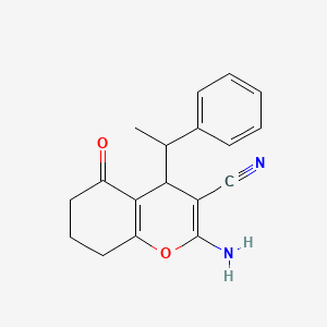 molecular formula C18H18N2O2 B5123225 MFCD01540359 