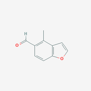 5-Benzofurancarboxaldehyde, 4-methyl-