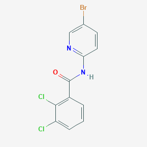molecular formula C12H7BrCl2N2O B5124018 N-(5-bromopyridin-2-yl)-2,3-dichlorobenzamide 