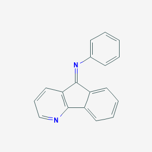 molecular formula C18H12N2 B512499 N-phenylindeno[1,2-b]pyridin-5-imine CAS No. 64292-04-2