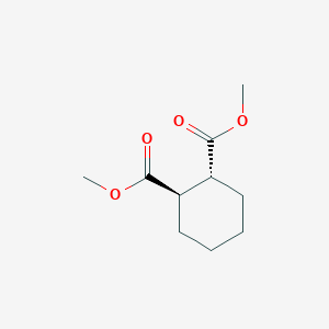 molecular formula C10H16O4 B051258 (1R,2R)-Dimethyl cyclohexane-1,2-dicarboxylate CAS No. 140459-96-7