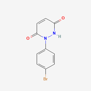 molecular formula C10H7BrN2O2 B5125989 1-(4-bromophenyl)-1,2-dihydropyridazine-3,6-dione CAS No. 5435-32-5