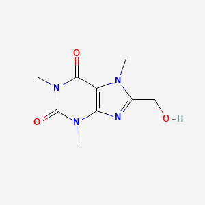 molecular formula C9H12N4O3 B5126582 Caffeine, 8-(hydroxymethyl)- CAS No. 4921-51-1