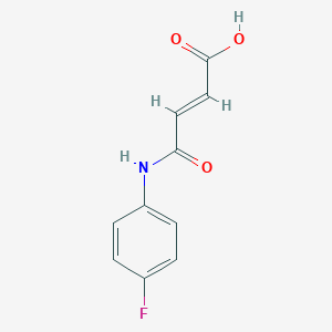 molecular formula C10H8FNO3 B512764 4-(4-Fluoroanilino)-4-oxobut-2-enoic acid CAS No. 60252-79-1
