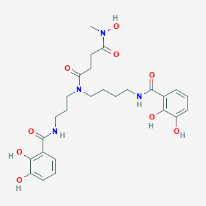 molecular formula C26H34N4O9 B051277 Spermexatol CAS No. 117680-13-4