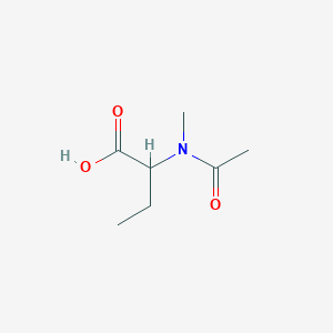 2-[Acetyl(methyl)amino]butanoic acid