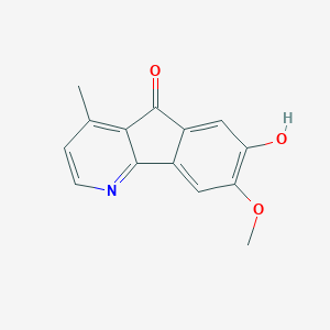 molecular formula C14H11NO3 B051283 Isooncodine CAS No. 122890-43-1