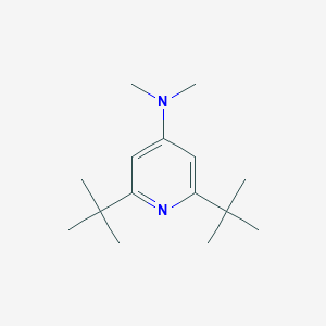 molecular formula C15H26N2 B051285 2,6-di-tert-butyl-N,N-dimethylpyridin-4-amine CAS No. 38222-90-1