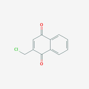 molecular formula C11H7ClO2 B051295 2-Chloromethyl-1,4-naphthoquinone CAS No. 43027-41-4