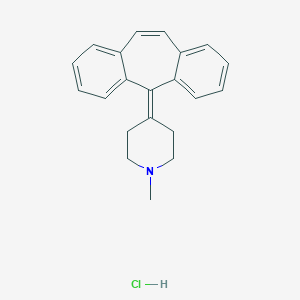 molecular formula C21H22ClN B000513 Cyproheptadine hydrochloride CAS No. 969-33-5