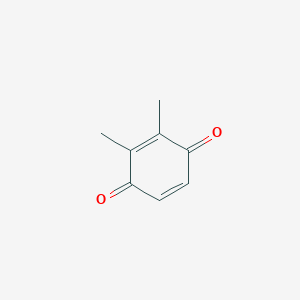 molecular formula C8H8O2 B051311 2,3-二甲基对苯醌 CAS No. 526-86-3