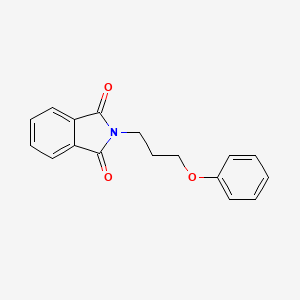 molecular formula C17H15NO3 B5131534 2-(3-Phenoxypropyl)isoindoline-1,3-dione CAS No. 83708-38-7